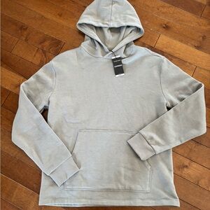 Express Light Gray Men’s Textured Hoodie BRAND NEW NWT